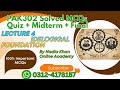 PAK302 Lecture 4 | Ideological Foundations MCQs in Urdu | 100% Expected Mid Term Questions 2025