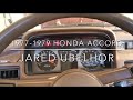 Evolution of Honda Accord chimes