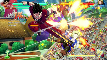 DBFZ - Adult Gohan/ Kid Buu Corner Mixup Concept