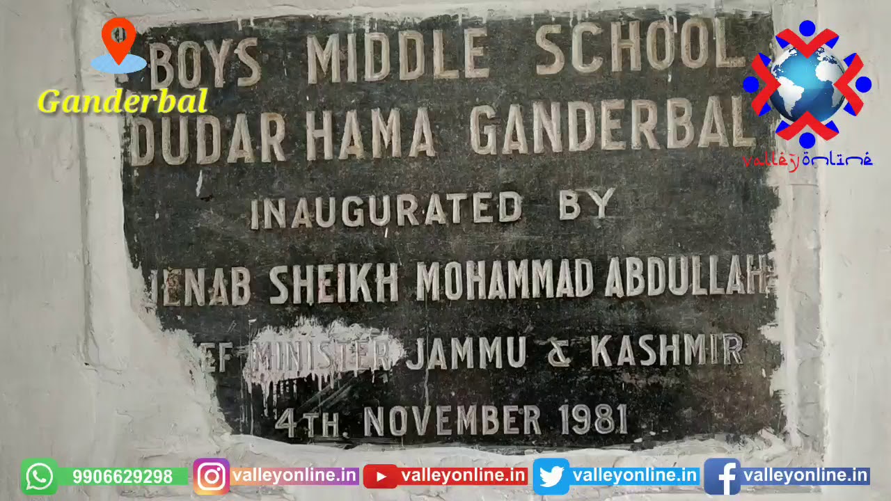 Govt school building damaged previous year, poses threat to students’ lives and teachers in Ganderba