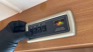AC50 Sargent control panel demonstrated on a Swift Challenger 2006 model