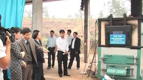 Lò đốt rác thải NFi05 tại thị trấn Đu, huyện Phú Lương, Thái Nguyên