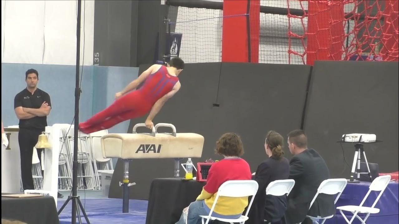 2023 HGA Pommel Horse Routine 1/21 YouTube