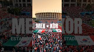 Mexico vs South Korea 🇲🇽🇰🇷🔥 | Giant Mexican Wave at World Cup 2026