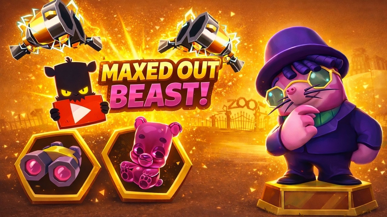 Squad Nina 18 Level Maxed Zooba Gameplay