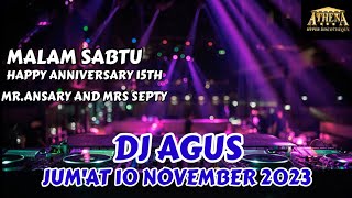 JUM'AT DJ AGUS 10 NOVEMBER 2023 | ATHENA BANJARMASIN