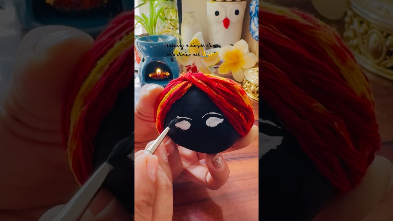 Turning a simple stone into divine art | Jagannath 🙏💐