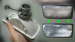 LED лампы в противотуманки BMW / BMW LED fog lamps