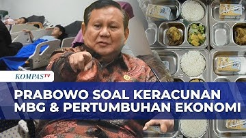 Presiden Prabowo Sebut MBG Dorong Pertumbuhan Ekonomi 8 Persen, Soroti soak Kasus Keracunan