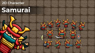 2D Character - Samurai (Sprite Package Demo)