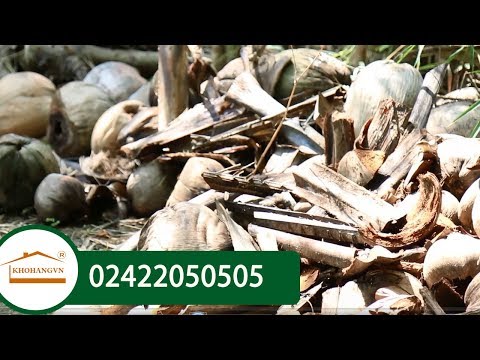 Video MÁY XAY VỎ DỪA 3A7,5kw Sử dụng đầu nổ||Sự hài lòng của... - youtube
