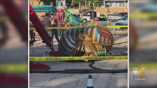 Carnival Rides Collide In Midlothian