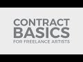 Contract Basics for Freelance Artists
