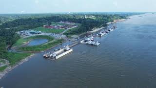 Barge Repair Yard @ Wickliffe, Kentucky