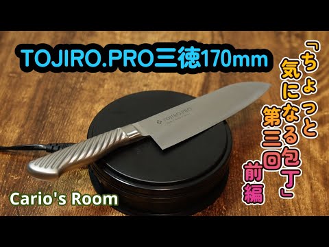ちょっと気になる包丁シリーズ】 第三回「TOJIRO.PRO三徳170mm」.前編