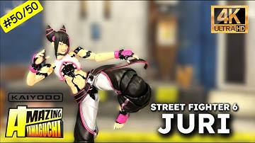Amazing Yamaguchi Juri Street Fighter 6 Ver 1/12 #actionfigure #unboxing #review #juri #revoltech