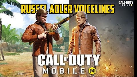 COD MOBILE | RUSSEL ADLER VOICELINES | CALL OF DUTY