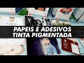 Papeis e Adesivos para impressão com Tinta Pigmentada