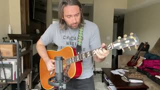 The Beatles “In My Life” on rare acoustic Gibson B-Bender