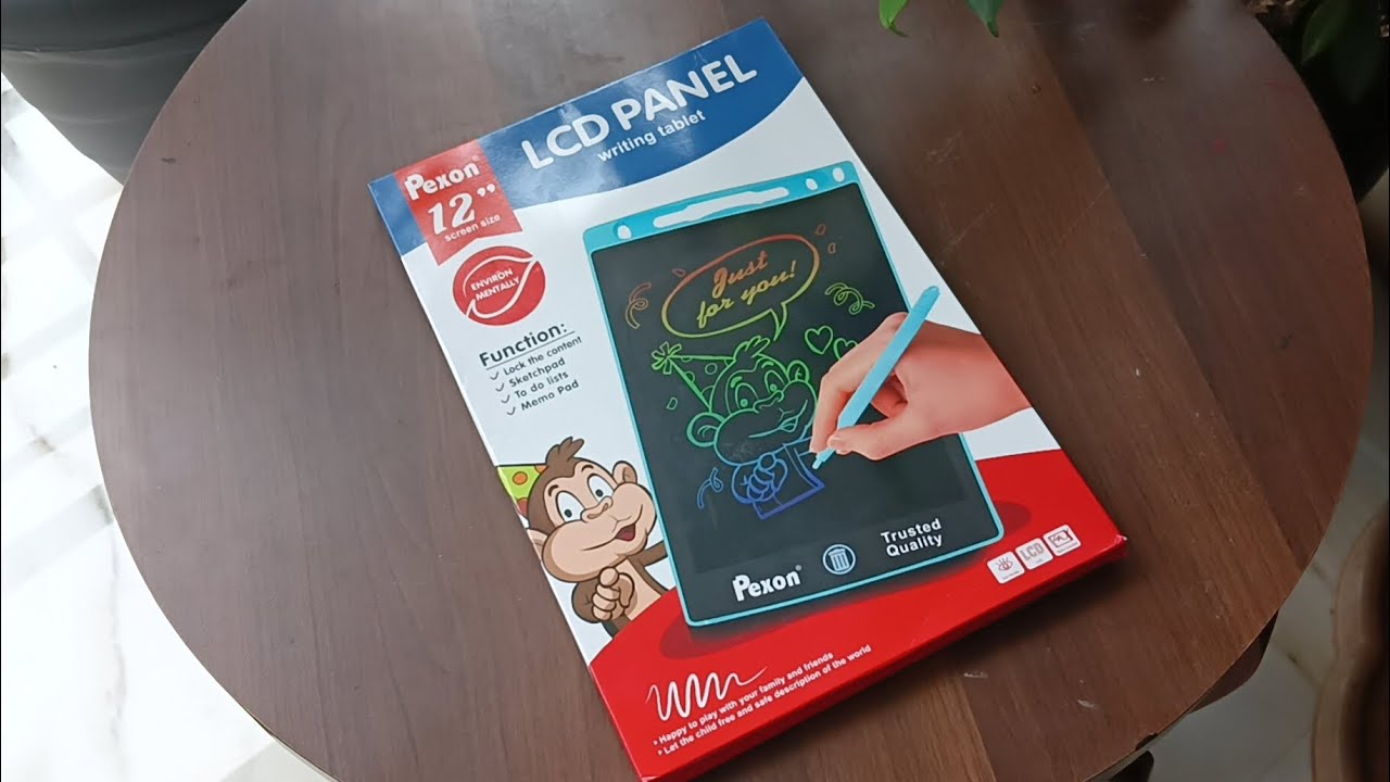 LCD PANEL Writing Tablet #unboxing #writingboard #review - YouTube