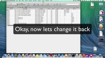 ASCItags-Replace Field Contents (FileMaker basics)