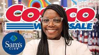 SHOP WITH ME! Costco Haul, Sam's Club haul, and Target. What's NEW?