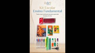 Kit Material Escolar - Ensino Fundamental Básico