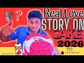 Real Love Story Cake Design 2026 💖 | Romantic Heart Cake Tutorial | Adventure Rasel Chef