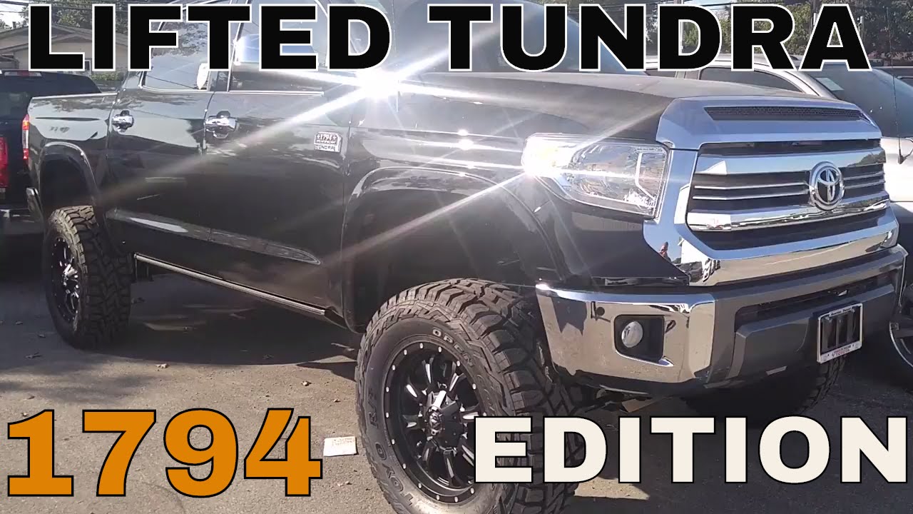 2017 Toyota Tundra 1794 Edition You 2017 Toyota Tundra 1794 Edition