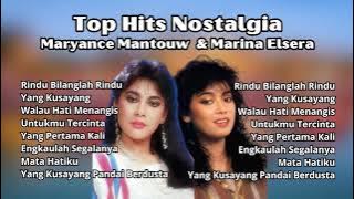 Maryance Mantouw & Marina Elsera Top Hits Nostalgia | Kumpulan Lagu Kenangan Populer