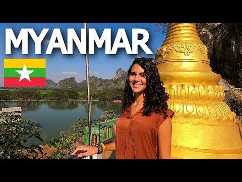 A DAY IN HPA-AN: MYANMAR (UNDERRATED DESTINATION!) 🇲🇲