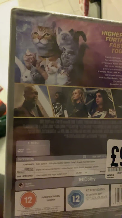 The marvels dvd