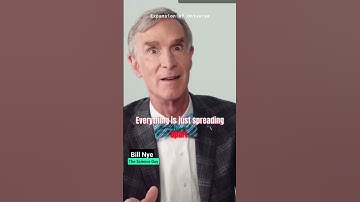 Expansion of Universe with Bill Nye 🌌 #shorts #science #space #universe