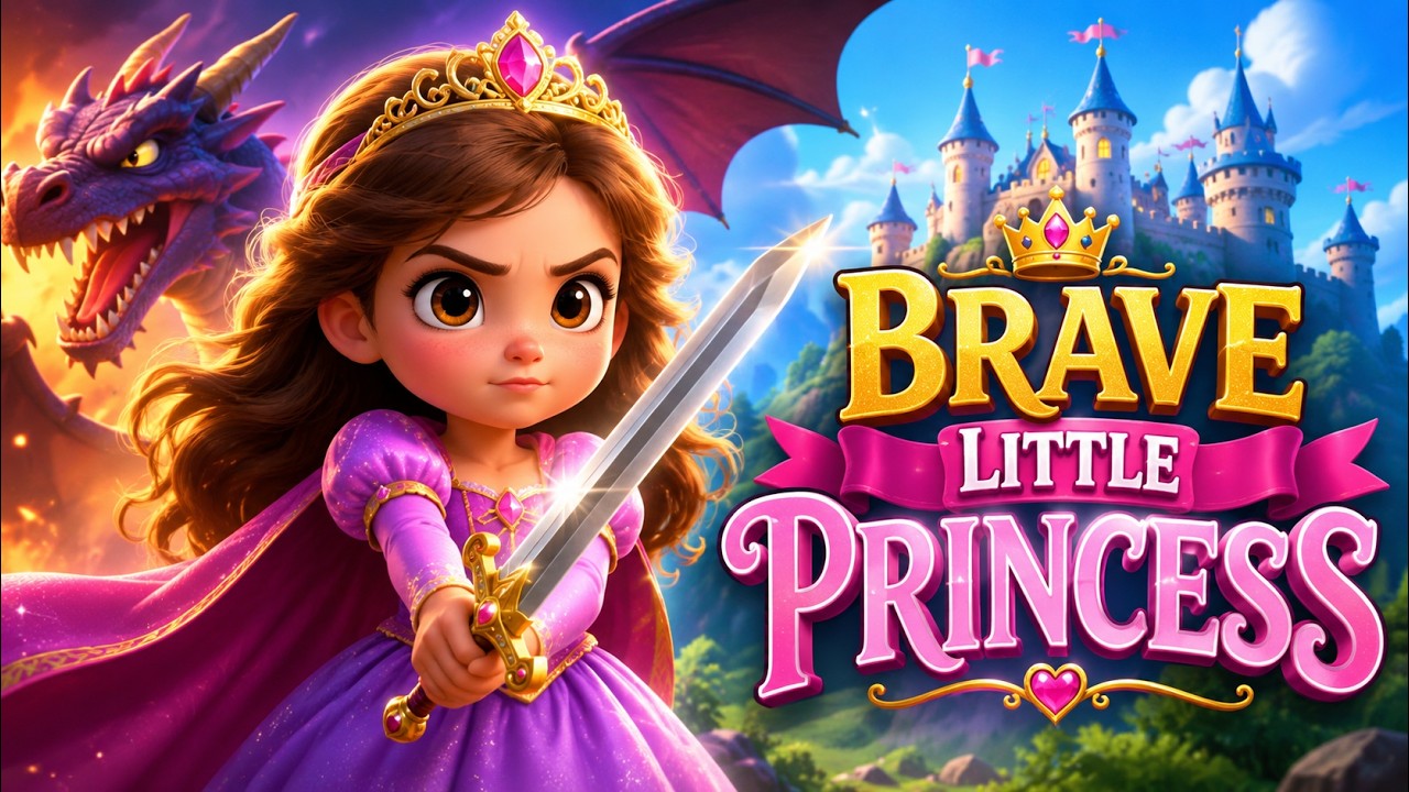 The Brave Little Princess 👑 | Magical Adventure Story for Kids| Fairy ...