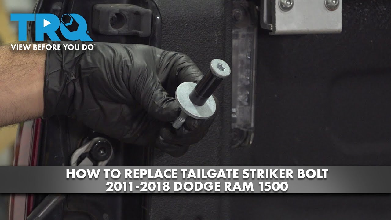 How to Replace Tailgate Handle 2011-2018 Ram 