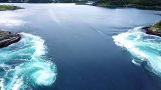 Saltstraumen  One of the world's strongest tidal currents