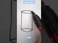 Drawing Cylinder 3D Shape