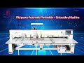 Collection of Perforation Sewing Embroidery Machine Working Videos for Upholstery, Car Interiors