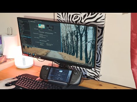 Steam Deck in desktop mode like a PC