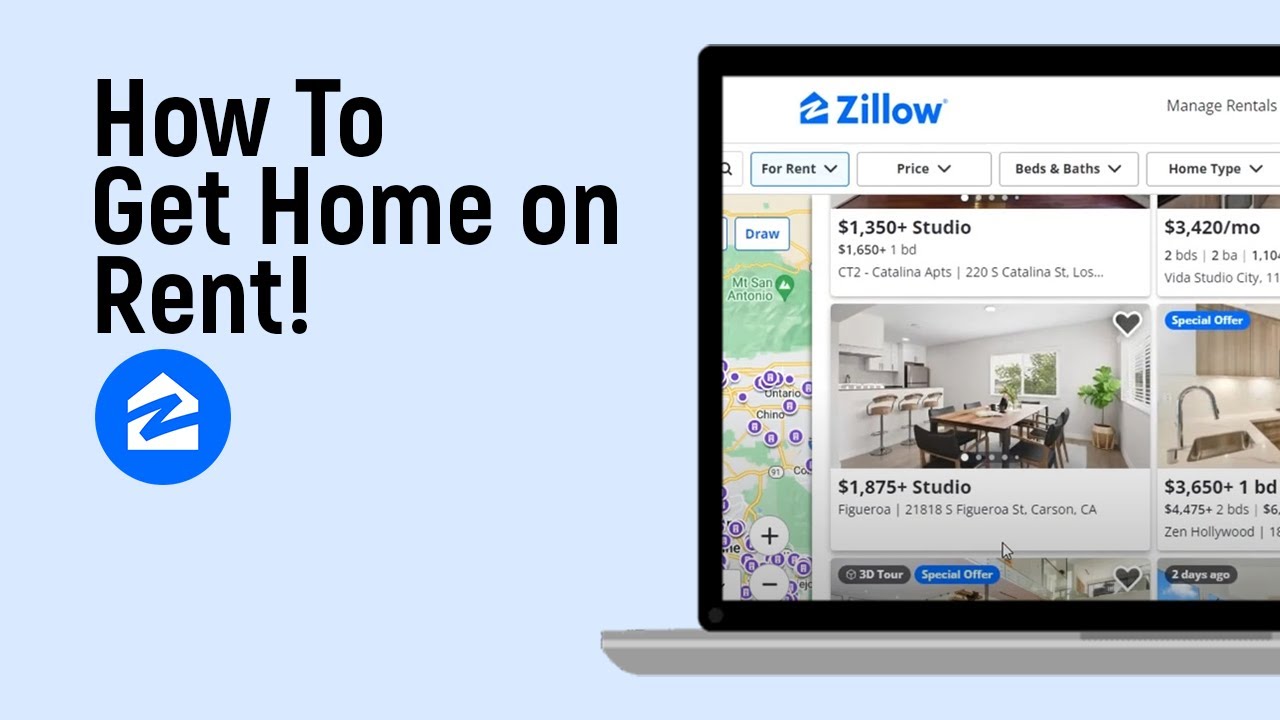 How to Get Home on Rent on Zillow [easy] - YouTube