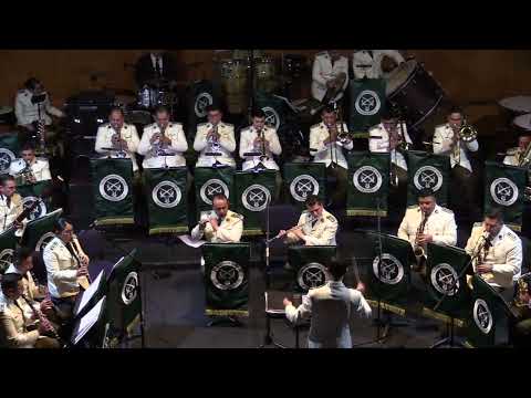 Carabineros perform Beethoven's Symphony No. 5