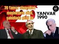 İllərdir xalqdan gizlədilən 20 Yanvar cinayətlərinin bir çox detalları iştirakçıların dili ilə