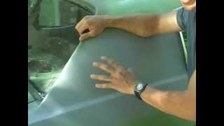 Working with body filler 3