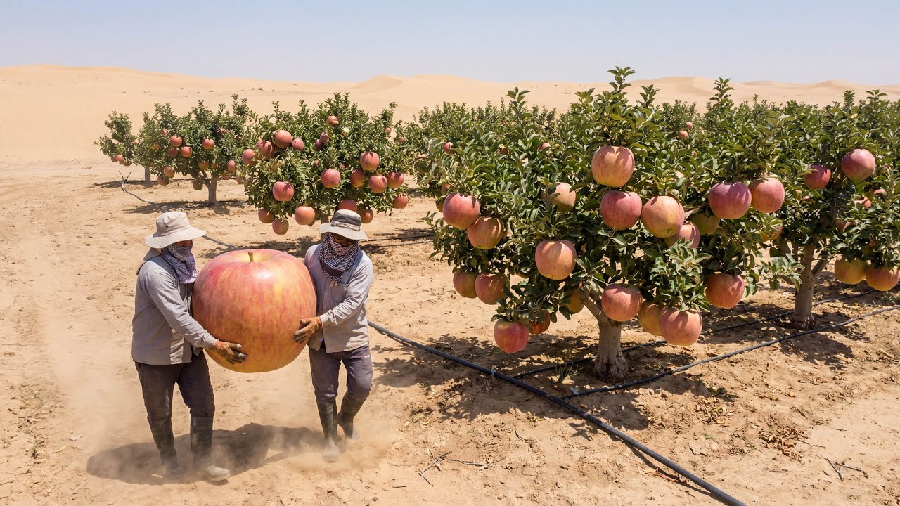 What Would Happen If Apples Were Grown in the Desert? The Results Could Shock Millions