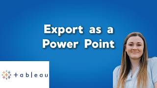Export Tableau to a PowerPoint | Exporting Tableau | Tableau Tutorials for Beginners