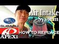 How to replace Air Intake System - Apexi