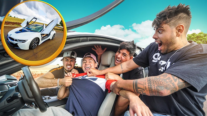 I LET MY FRIENDS RIDE IN MY NEW BMW I8 CAR!