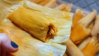 EASY Chicken Tamales Recipe | How To Make Tamales