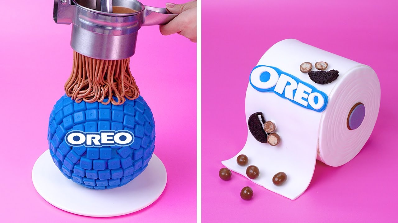 🍰 Tutorial Kue Bentuk Unik | Cara Mudah Membuat Kue di Rumah ✨ Easy Cake Recipes DIY At Home