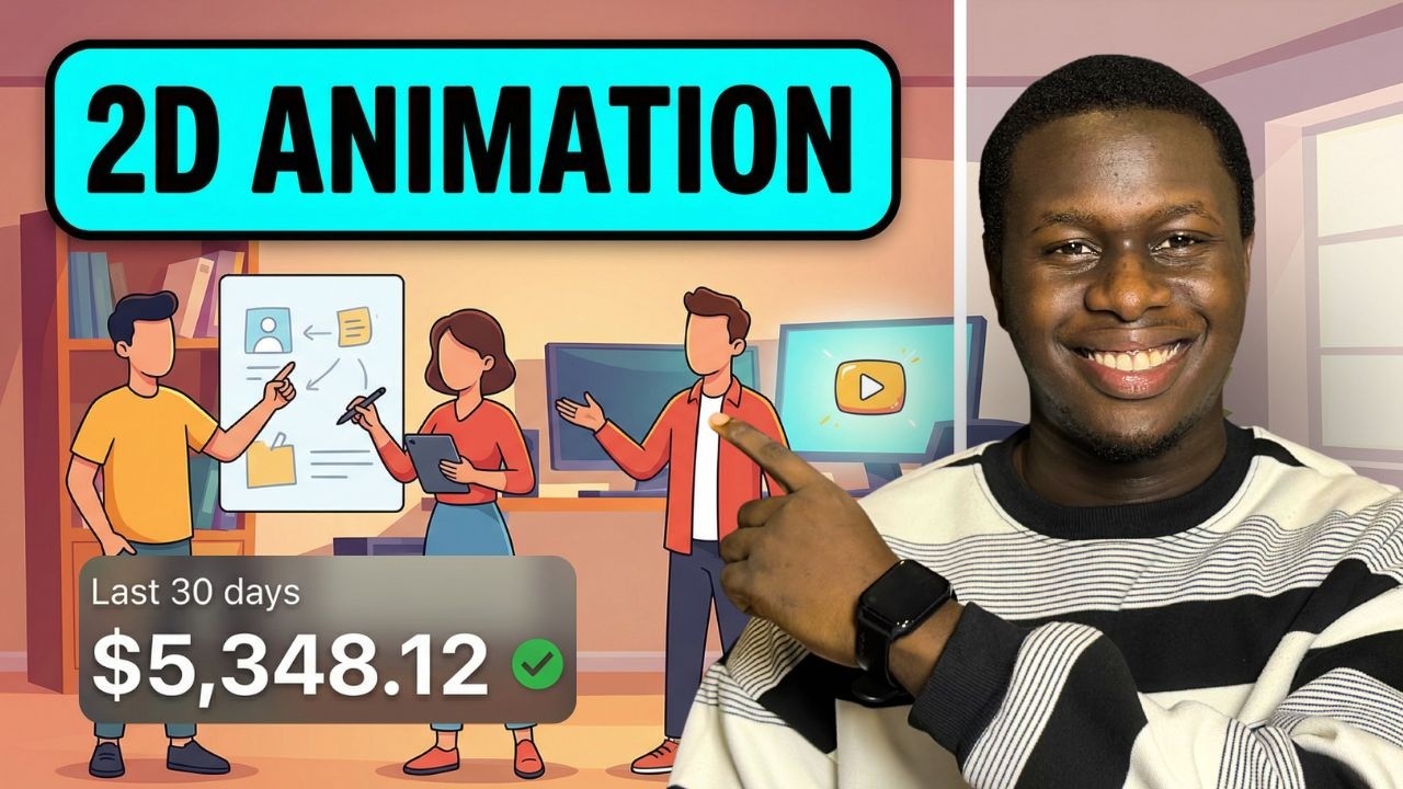I Copied a 2D Animation Faceless YouTube Channel That Makes $5K/Mo ...